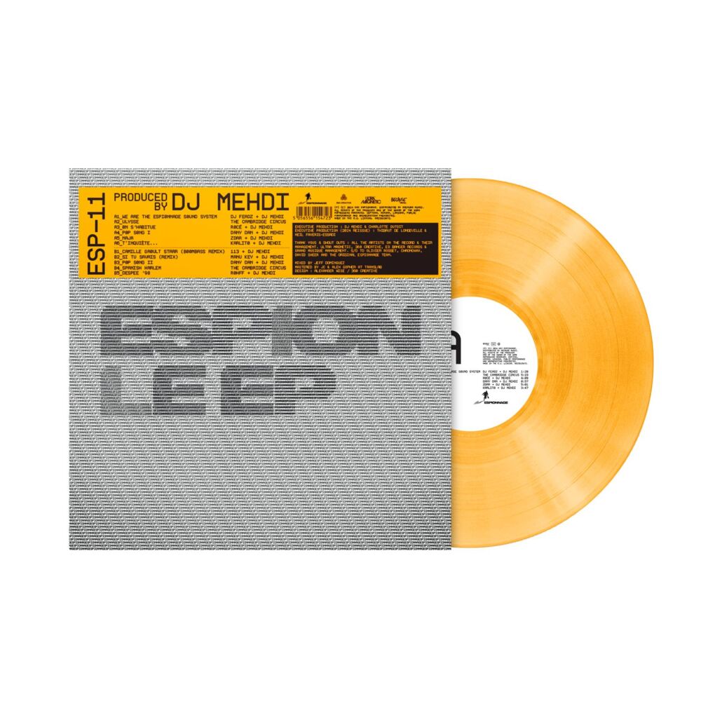 ESPION EP - 2025 REPRESS (ORANGE VINYL) main product photo